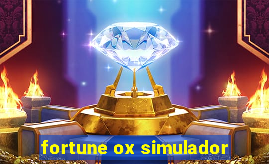 fortune ox simulador